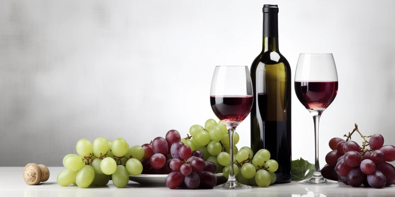 Francuskie czerwone wino wytrawne