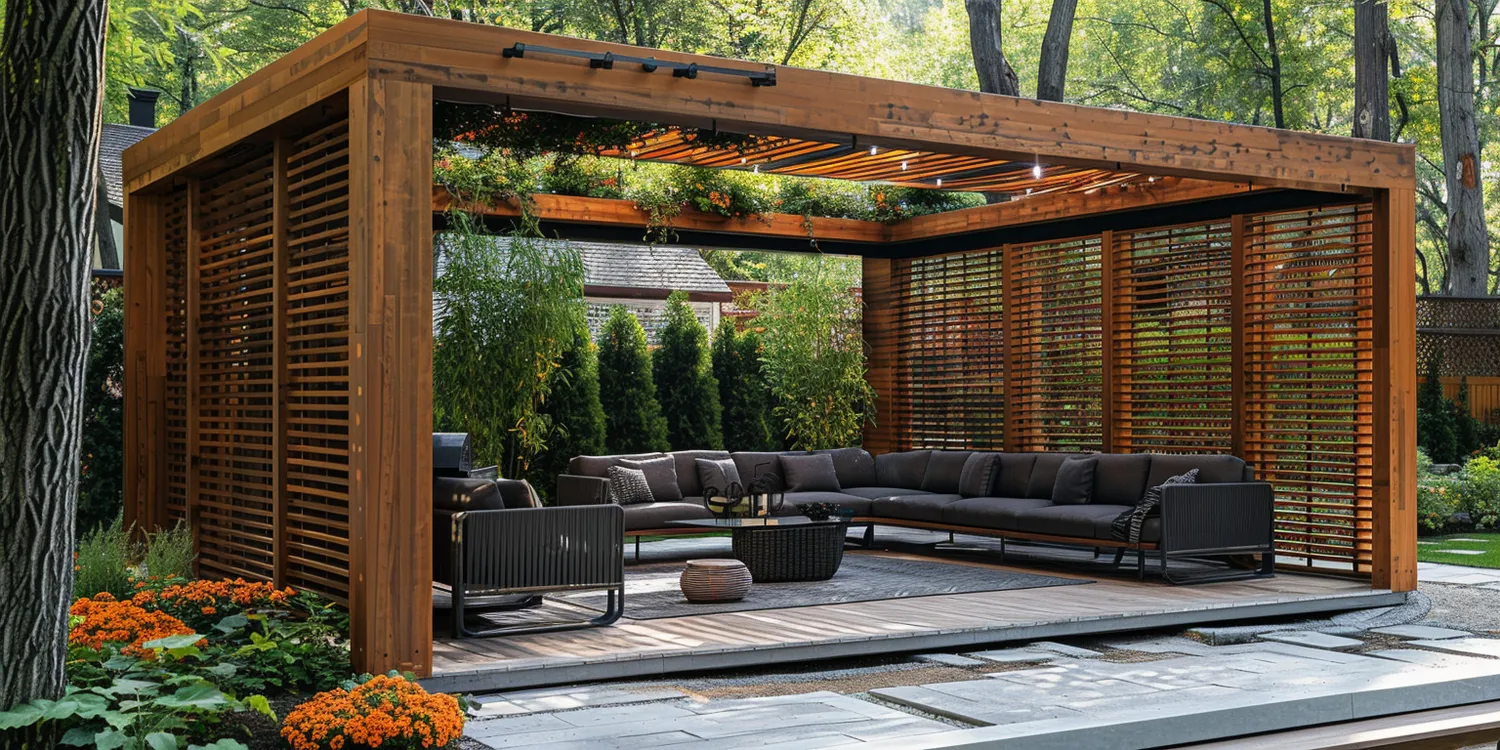 Co na dach altany ogrodowej?