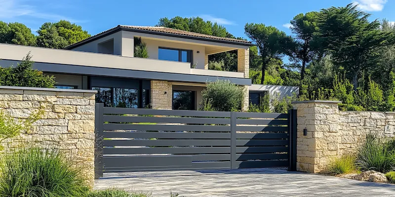 Design-Zäune aus Polen